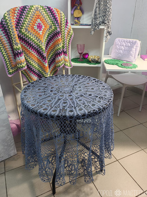 Вяжу ажурные стильные скатерти - 3