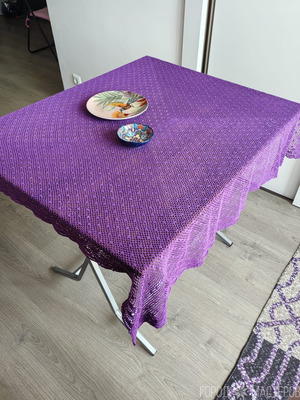 Вяжу ажурные стильные скатерти - 5