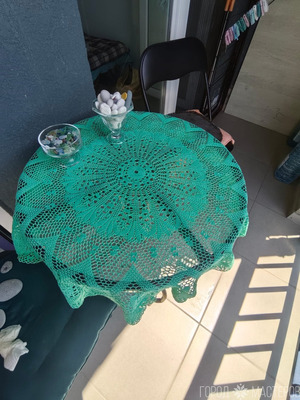 Вяжу ажурные стильные скатерти - 7