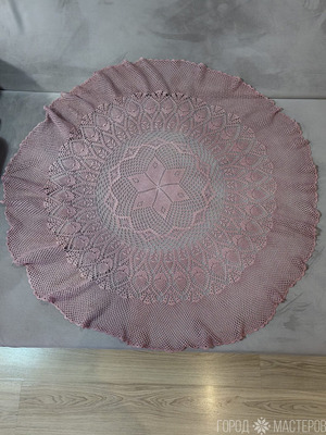 Вяжу ажурные стильные скатерти - 8