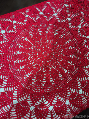 Вяжу ажурные стильные скатерти - 9