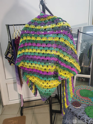 Красота шалей ручной работы - 2