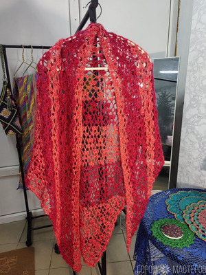 Красота шалей ручной работы - 3