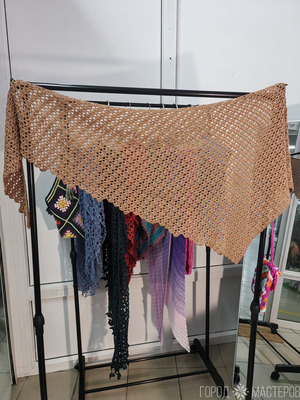 Красота шалей ручной работы - 7