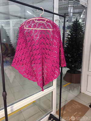 Красота шалей ручной работы - 8