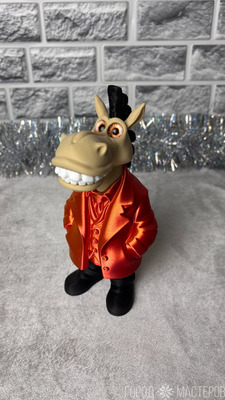 Ёлочная игрушка «Конь в пальто» - 2