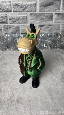 Ёлочная игрушка «Конь в пальто» - 3