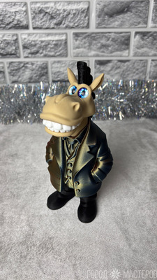 Ёлочная игрушка «Конь в пальто» - 7