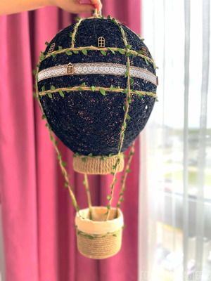 Аэростат воздушный шар ручной работы - 4