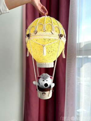 Аэростат воздушный шар ручной работы - 5