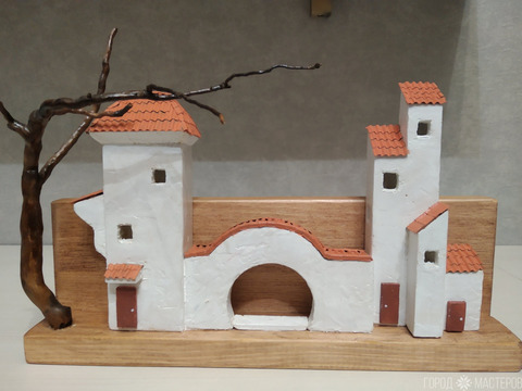 "Старый город на море". Изготовлю под заказ