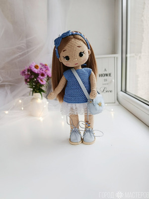 Кукла интерьерная. Вязаная кукла