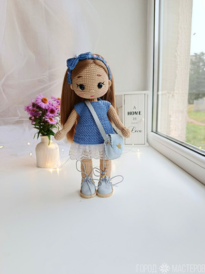 Кукла интерьерная. Вязаная кукла - 2