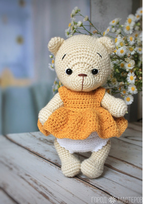 Медведь вязаный - 2