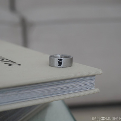 Кольцо с надписью