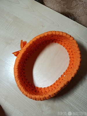 Корзинка крючком - 3