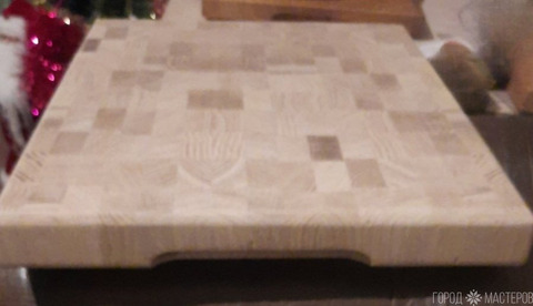 ТОРЦЕВАЯ РАЗДЕЛОЧНАЯ ДОСКА из ДУБА! - 7