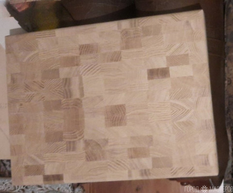 ТОРЦЕВАЯ РАЗДЕЛОЧНАЯ ДОСКА из ДУБА! - 8