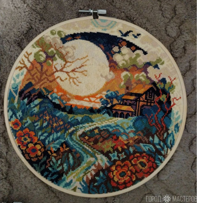 Вышитые панно - 3