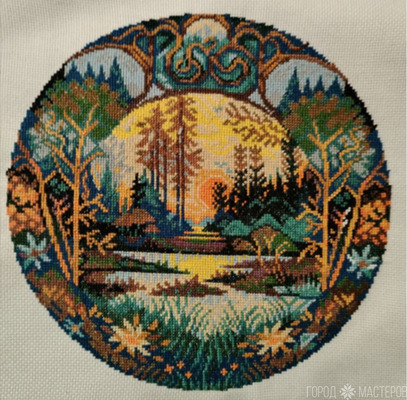 Вышитые панно - 6