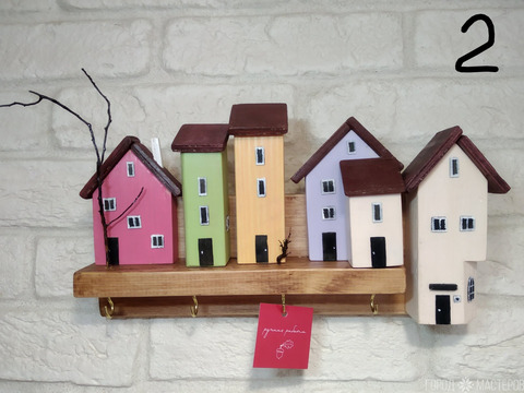 Панно "Осеннее настроение-2", ключница, подарок, интерьер, декор