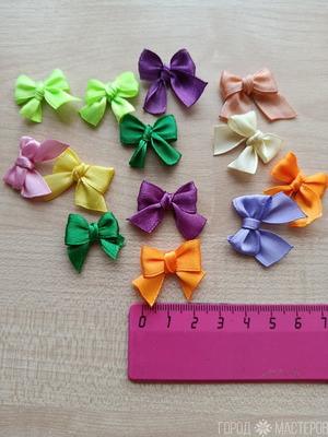 Атласные бантики