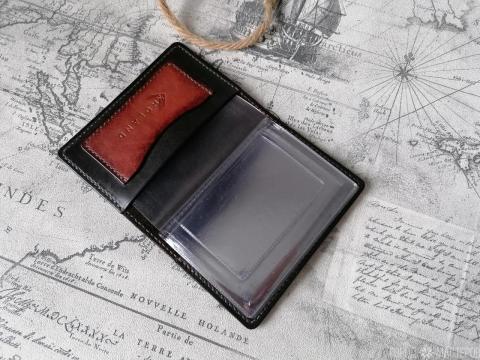 Обложка для  автодокументов AUDI нат. кожа - 2