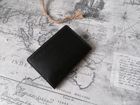 Обложка для  автодокументов AUDI нат. кожа - 4