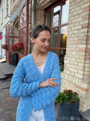 Длинный женский кардиган - 2