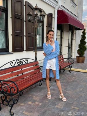 Длинный женский кардиган - 3