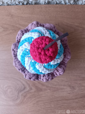 Сувенирная корзина ручной работы - 3