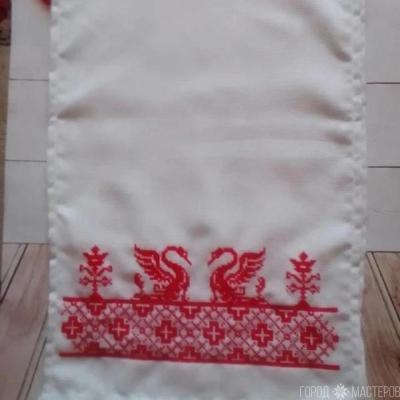 Рушник вышитый крестиком