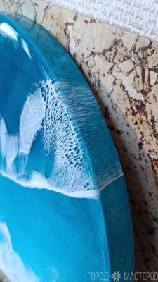 Панно "Море со скалами" - 2