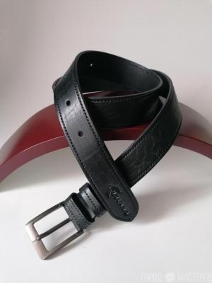 Ремень мужской, ручная работа, натуральная кожа