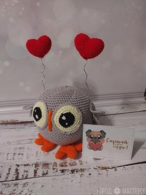 Совушка-валентинка - 2