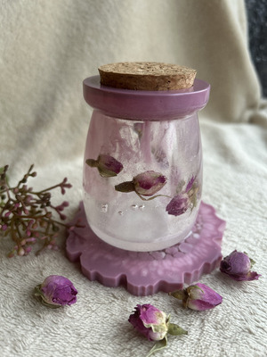 Вазочка из эпоксидной смолы