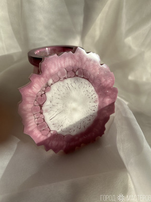 Вазочка из эпоксидной смолы - 4