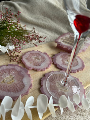 Подстаканники из эпоксидной смолы - 5