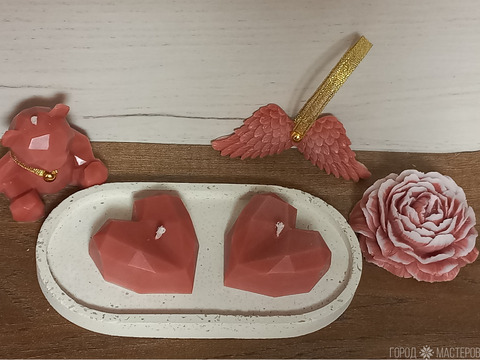 Свеча сердце - 3