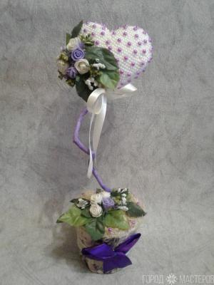 Топиарий валентинка - 2