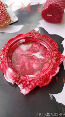 Декоративное блюдце