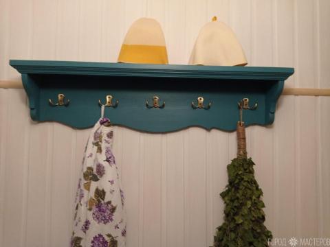 Полка из натурального дерева. - 4