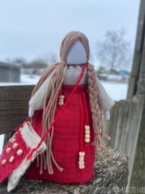 Народная обережная кукла мотанка Успешница