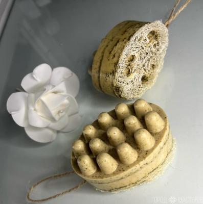 Массажное мыло-скраб