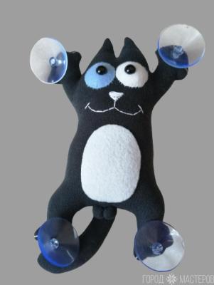 Коты Саймоны на присоска на стекло в машину