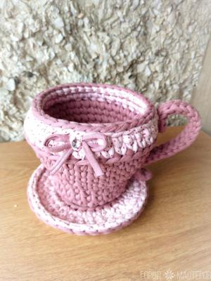 Интерьерная корзина ручной работы - 4