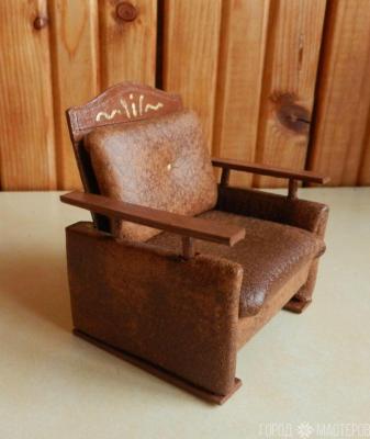 Мягкий кожаный гарнитур - 4