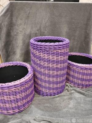 Набор кашпо - 3