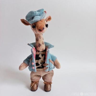 Интерьерная кукла жираф