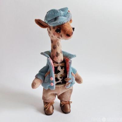 Интерьерная кукла жираф - 4